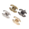 Miniatyrbilde 2 av 8: Metalllås Turn Lock Twist Locks for DIY Handbag Craft Bag Pur B