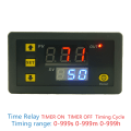 Miniatyrbilde 1 av 10: DC 12V 20A Digital Display Tidsforsinkelse Relé Timing Timer