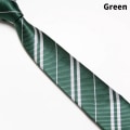 Miniatyrbild 1 av 8: Harry Potter Tie College Style Herrmode Student Randig Bo Green