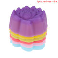 Miniatyrbillede 1 af 8: 5 stk. 3/5 cm Lotus silikoneform kage muffin bagning nonstick genbrug 5cm 5pcs
