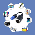 Miniatyrbillede 4 af 8: EC5 han- til lettere hun-adapter Car Jump Starter Power Bank