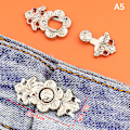 Miniatyrbillede 1 af 5: Jeans Taljespænde Taljelukning Stram taljeknap Aftagelig A5