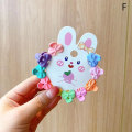 Miniatyrbillede 1 af 8: 10 stk Pigehårtilbehør e Hvalpe Hårnål Håndlavede blomster F