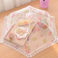 Miniatyrbilde 1 av 8: Alle 1 STK Big Size Paraply Style Hexagon Gaze Mesh Dekker Mea