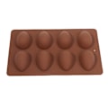 Miniatyrbillede 5 af 8: DIY 8 ægformede påskeæg silikone bageform kage chokolade Coffee