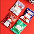 Miniatyrbillede 3 af 8: 100 stk Santa Cookie Hot Seal poser til håndlavede Candy Nougat Bis B