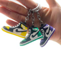 Miniatyrbilde 4 av 7: Utsøkte 3D Mini Sneakers nøkkelring Sneakers Fans Souvenir Key A2