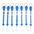 Miniatyrbilde 2 av 8: Praktisk Newtons Spring Scale Tubular Dynamometer Plastic Tran E