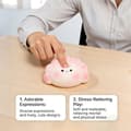 Miniatyrbillede 4 af 8: e Dumpling Langsomt stigende Fidget Sensorisk Legetøj Kawaii Legetøj Random color