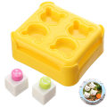 Miniatyrbilde 1 av 6: Little Bear Sushi Mold Onigiri Rice Ball Bento Press Maker Mold