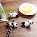 Miniatyrbillede 6 af 8: stick Rest e Keramiske pinde Mat Panda Shape Bordservice Rest 7
