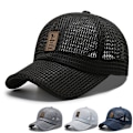 Miniatyrbilde 2 av 8: Sommer Pustende Mesh Baseball Cap Dame Menn UV-beskyttelse Ut D