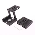 Miniatyrbild 8 av 8: 1Pc Z Flex Tilt Head DSLR hopfällbar stativ Kamerahållare Black