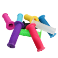 Miniatyrbillede 8 af 8: 2x Premium MTB cykelhåndtag sleeve gummi cykelgreb til S Black