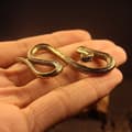 Miniatyrbillede 2 af 8: Vintage legering slangefigur fin udskæring til figurindretning A7