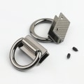 Miniatyrbillede 5 af 8: Metaltaske Side Edge Hang Buckle New Style Clip Clasp til DIY Le A3