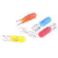 Miniatyrbillede 4 af 5: 10 stk T5 12v 1.2w bil halogen instrumentlys Instrumentbræt pære White