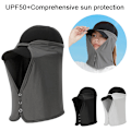 Pikkukuva 2 / 8: Nopeasti kuivuva cap , kasvot, kaula, cap UV-suoja Black