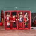 Miniatyrbilde 3 av 8: 1 stk 13 cm nøtteknekker dukke soldat julepynt anheng hjem