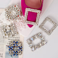 Miniatyrbillede 4 af 5: 1 stk krystalsko Clip Rhinestone Brudefestsko til bryllup A A4