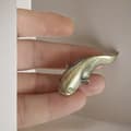 Miniatyrbilde 1 av 8: Messing delfinfigur Vintage håndlaget rustikk finish Perfekt A8