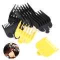 Miniatyrbild 4 av 5: 2/4 st Hair Limit Rakklippare Elektriska Rakguider Kammar Black 1Set/4pcs