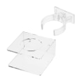 Miniatyrbilde 2 av 8: Universal Klar Akryl Rack Lyssabel Display Veggfeste Ligh