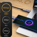 Pikkukuva 3 / 5: USB4.0 40Gbps OTG-sovitin Thunderbolt3 8K@60Hz 100W 5A USB A4