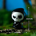 Miniatyrbilde 1 av 8: e Gresskar Spøkelse Dyr Bil Ornament Halloween Fest Prop Hjem D A11