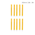 Miniatyrbillede 1 af 5: 10 stk NTC tyndfilm termistor 3950 10K 50K 100K MF5B SMD 1% Tem 50mm  10k  1%