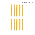 Pikkukuva 1 / 5: 10 kpl NTC Thin Film Thermistor 3950 10K 50K 100K MF5B SMD 1% Tem 50mm  10k  1%