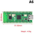 Pikkukuva 8 / 8: 1 kpl RP2040-ydinkortti TYPE-C USB-C Raspberry Core Board RP2:lle A4
