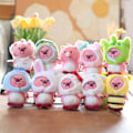 Miniatyrbilde 2 av 8: Kawaii Lovely Plush Ruby Transform Sanrio Plushie Doll nøkkelring A6