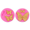 Pikkukuva 3 / 5: 1kpl Butterfly silikonimuotti Mini Butterfly Cake Molds Tee itse Mold A
