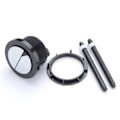Miniatyrbilde 4 av 5: 1 STK Dual Flush Toaletttankknapp 38mm/48mm/58mm Rund form C A3
