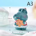 Miniatyrbilde 1 av 8: Julegavefigur Miniatyr e Dyr Hjorte Harpikspynt A3
