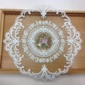 Miniatyrbilde 7 av 8: 1 Stk Spisebord Broderi Dekkematte Europeisk stil Blondestoff Beige