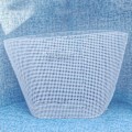 Pikkukuva 1 / 5: Bucket Bag Ylimääräinen neulonta ja kudonta mesh White 48cm