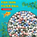 Miniatyrbilde 2 av 8: 100-500g Fisketank Filterkuler Akvarium Biofiltermedier Akvar A2