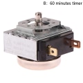 Miniatyrbilde 1 av 5: 1 stk 30/60/120 minutter 15A 125V 16A 250V forsinkelse Timerbryter Tim 60 min