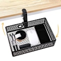 Miniatyrbillede 2 af 8: Under skrivebordet Skuffeboks 360 Roterende Skuffe Skjult Organizer Meta Black