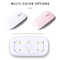 Miniatyrbilde 6 av 8: Bærbar Mini UV-lampe UV-lys UV-harpiksherdingslampe USB-lading White