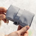 Miniatyrbillede 4 af 8: Lille Frisk Print Mønster Paraply Opbevaringspose Clutch Type Abso A8