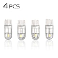 Miniatyrbillede 3 af 7: 4 Stk 12V DC Hvid T10 OSRAM 3030 2SMD W5W 192 168 Led