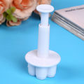 Miniatyrbild 4 av 8: 4 st/set DIY bakform blomma form 3D kakformar kexformar