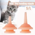 Miniatyrbillede 3 af 5: 1 stk Universal Pet Foder Nippel Mini Cat Silikone Foder Pac A1