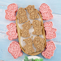 Miniatyrbillede 2 af 6: PAW Patrol Biscuit ter Set ting Mould Cookie Pastry Mold ter