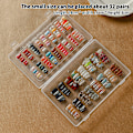 Miniatyrbillede 2 af 8: Falske neglespidser Nail Art Opbevaringsboks Container Tomme neglespidser L