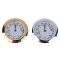 Miniatyrbilde 8 av 8: Direct Pin Embedded 37mm Pointer Mini Termometer Hygrometer Fo Thermometer Gold