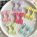 Pikkukuva 3 / 7: Piirretty Hedelmähaarukka Hammastikut ja Eläimet Valikoima Mini Lounasboksi 10PCS